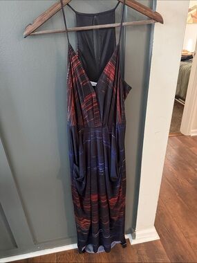 BCBG V neck dress